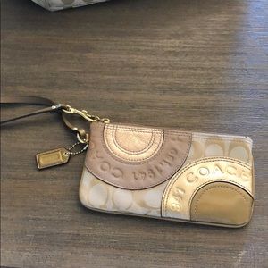 Coach wristlet